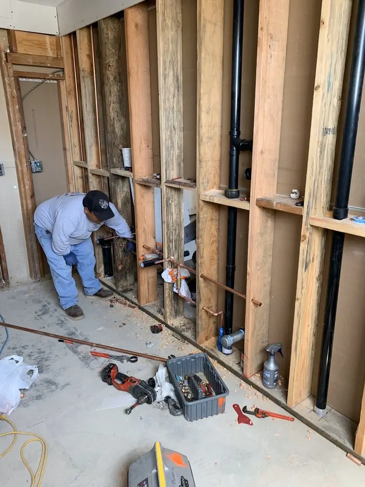 Commercial rough-in plumbing for Water Heater Replacement in Coney Island